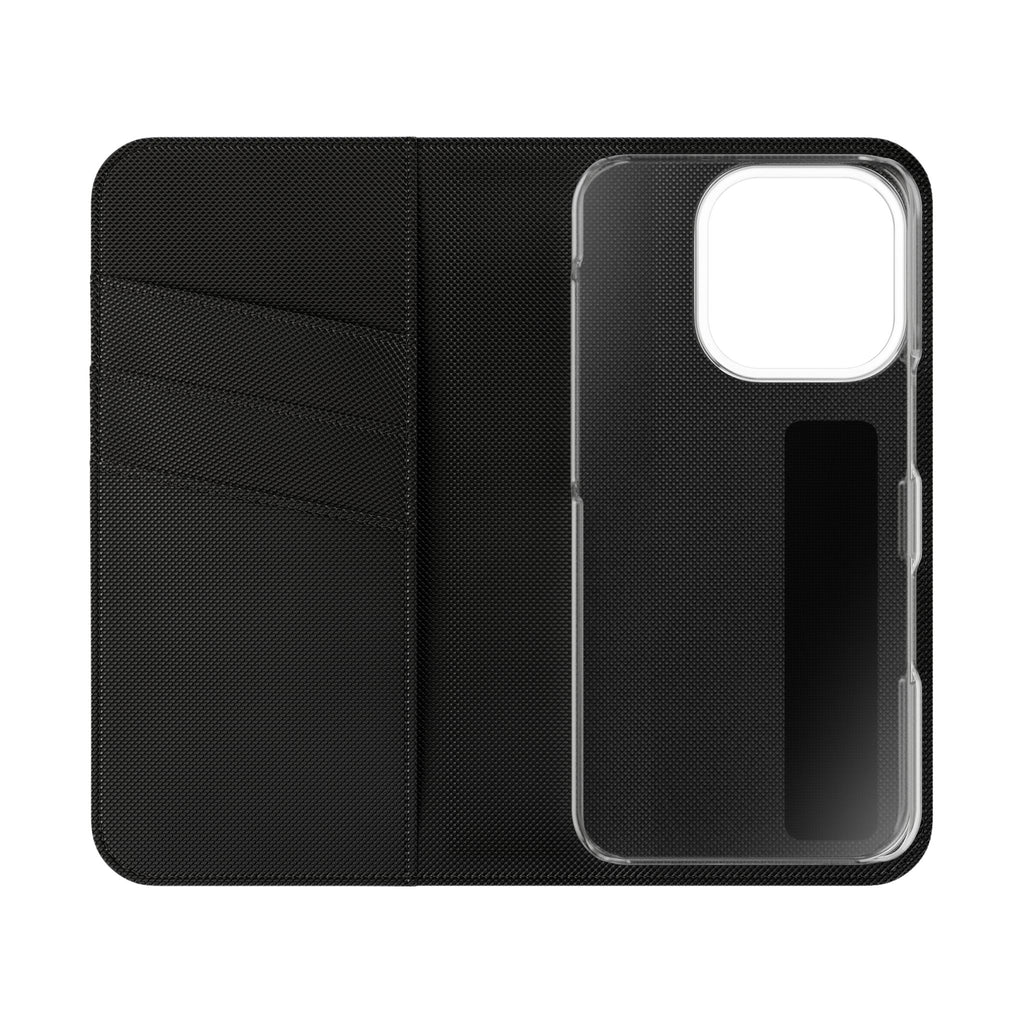 Custom Flip Phone Case — Personalized Wallet Folio with Card Slots