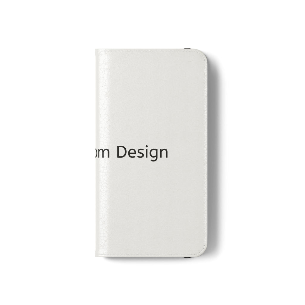 Custom Flip Phone Case — Personalized Wallet Folio with Card Slots