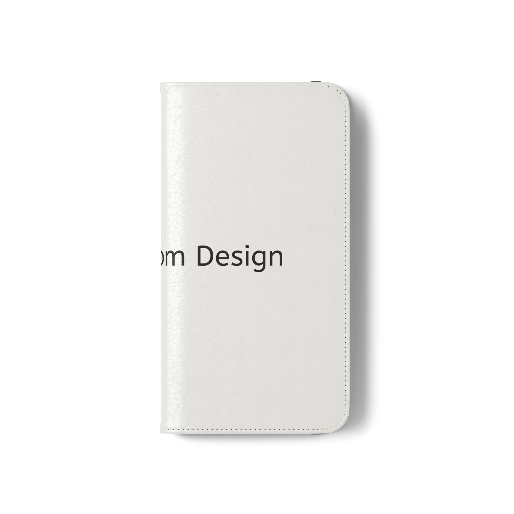 Custom Flip Phone Case — Personalized Wallet Folio with Card Slots