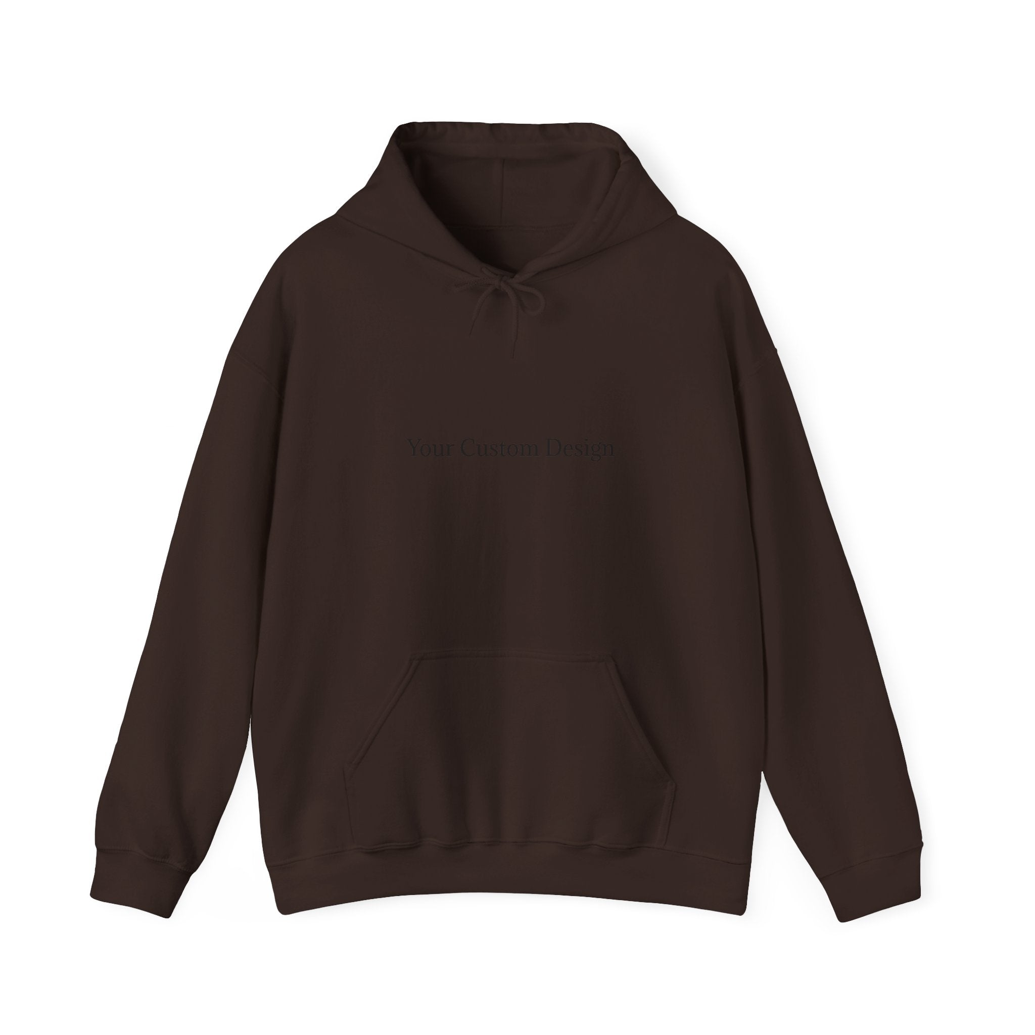 Minimal Custom Text Hoodie — Your Custom Design