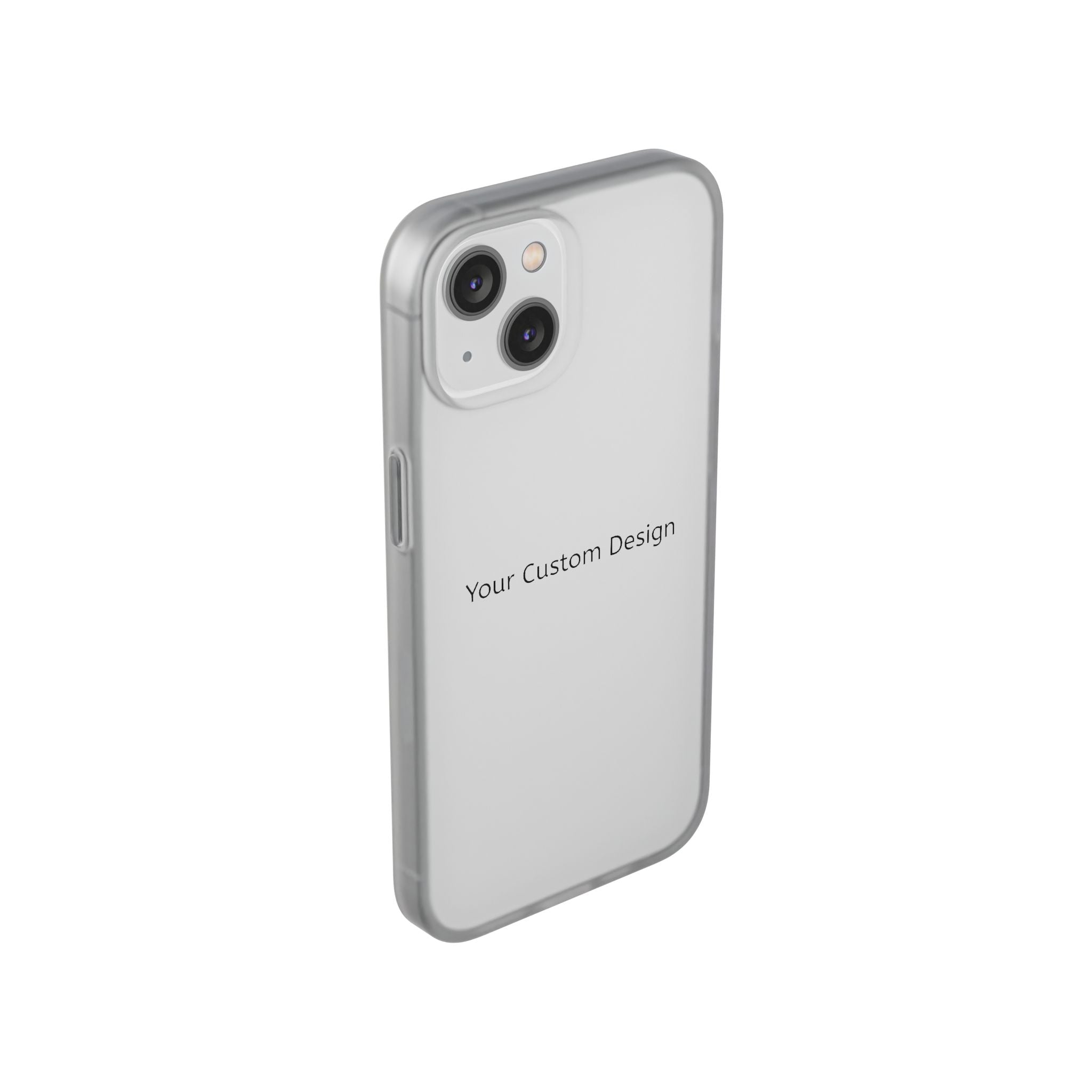 Custom Flexi Phone Case – Slim Clear Protective Phone Cover (Your Custom Design)