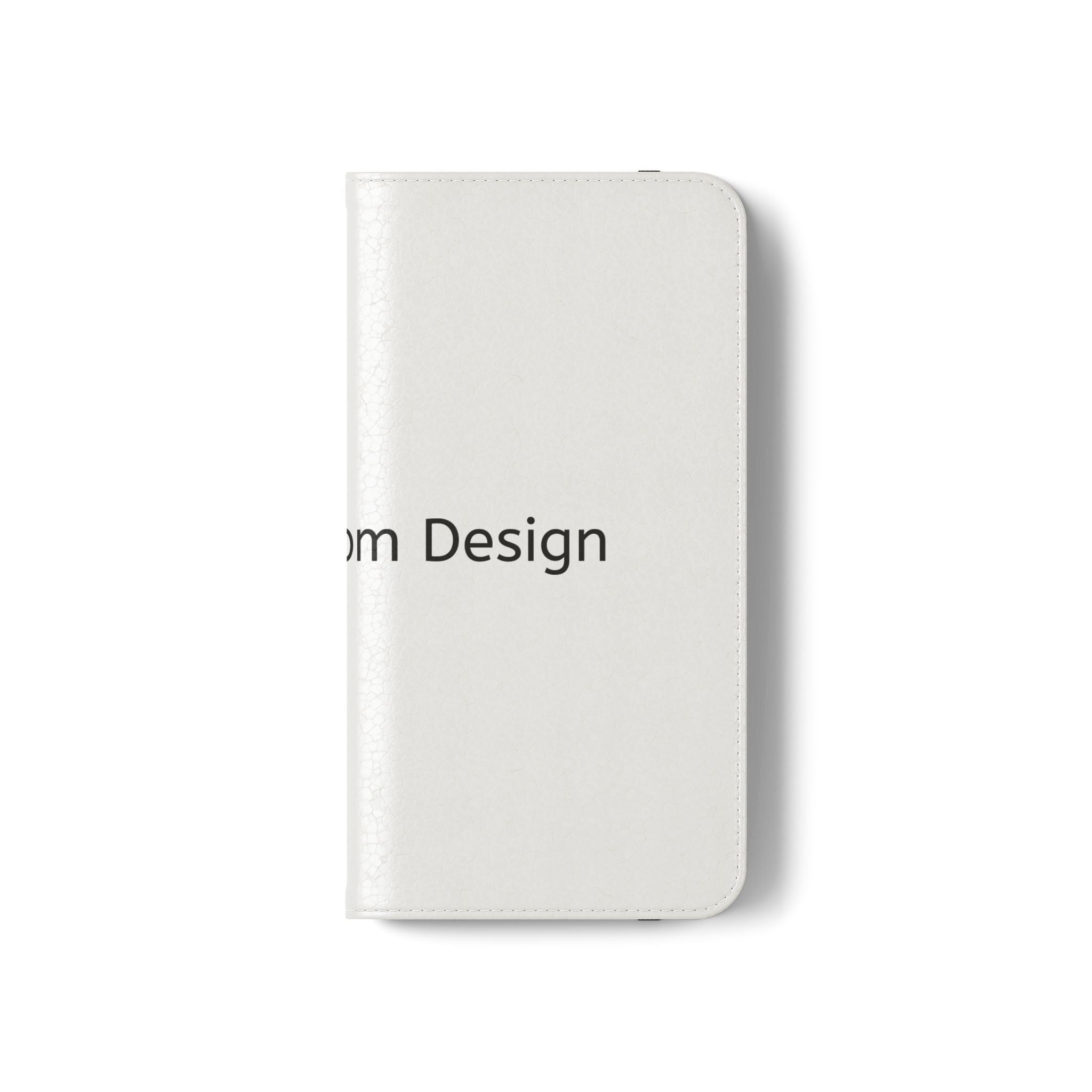 Custom Flip Phone Case — Personalized Wallet Folio with Card Slots