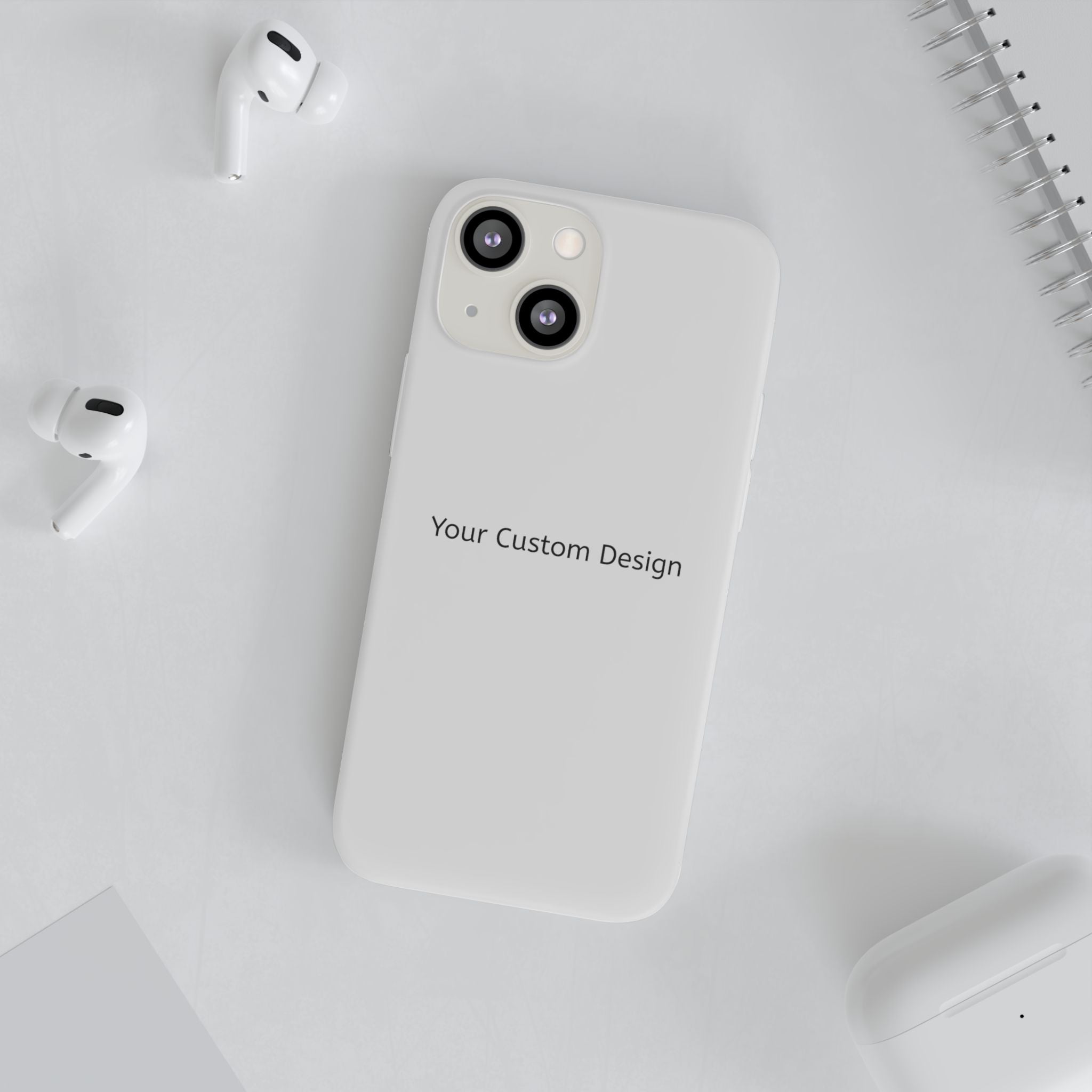 Custom Flexi Phone Case – Slim Clear Protective Phone Cover (Your Custom Design)