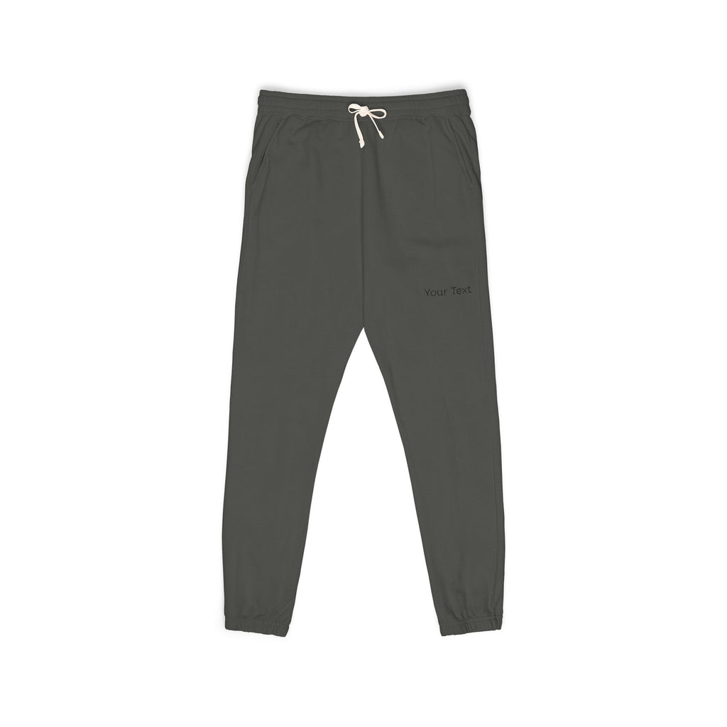 Embroidered Minimal Logo Fleece Sweatpants