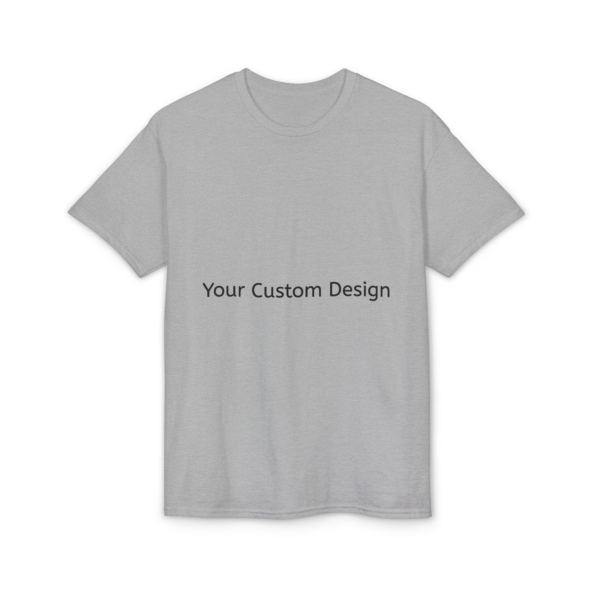 Custom White DryBlend T-Shirt – Personalized Design Tee