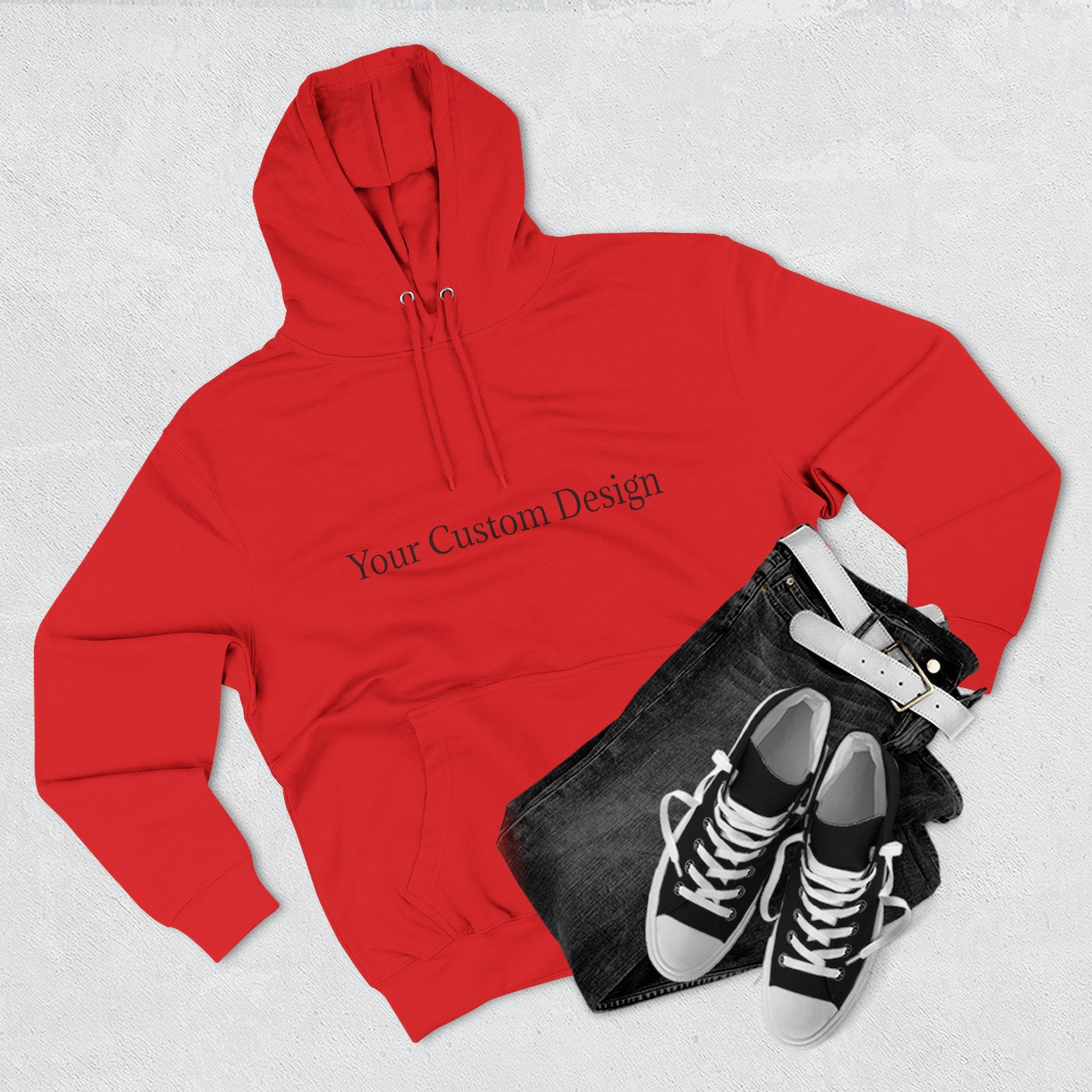 Classic Fleece Hoodie - Custom Design Ready