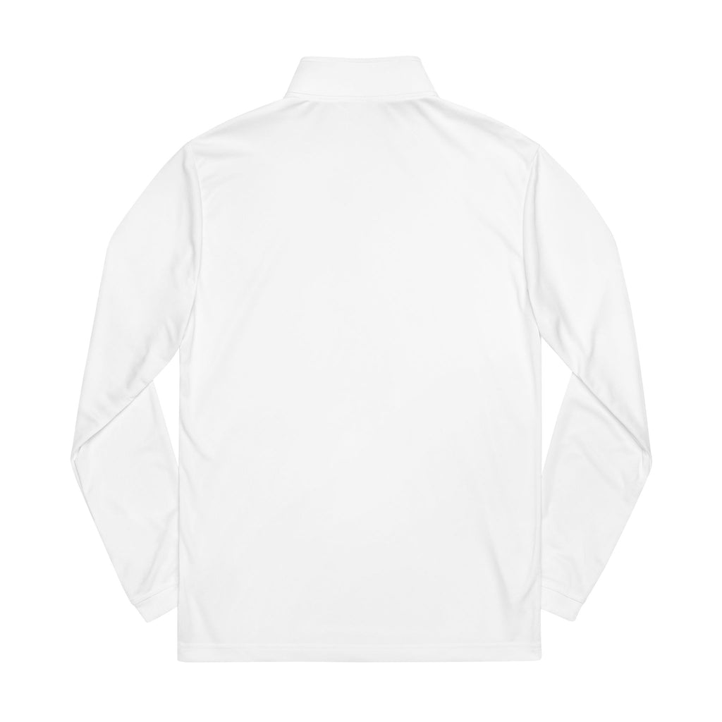 Embroidered Quarter-Zip Pullover — Custom Text | adidas® Performance Pullover