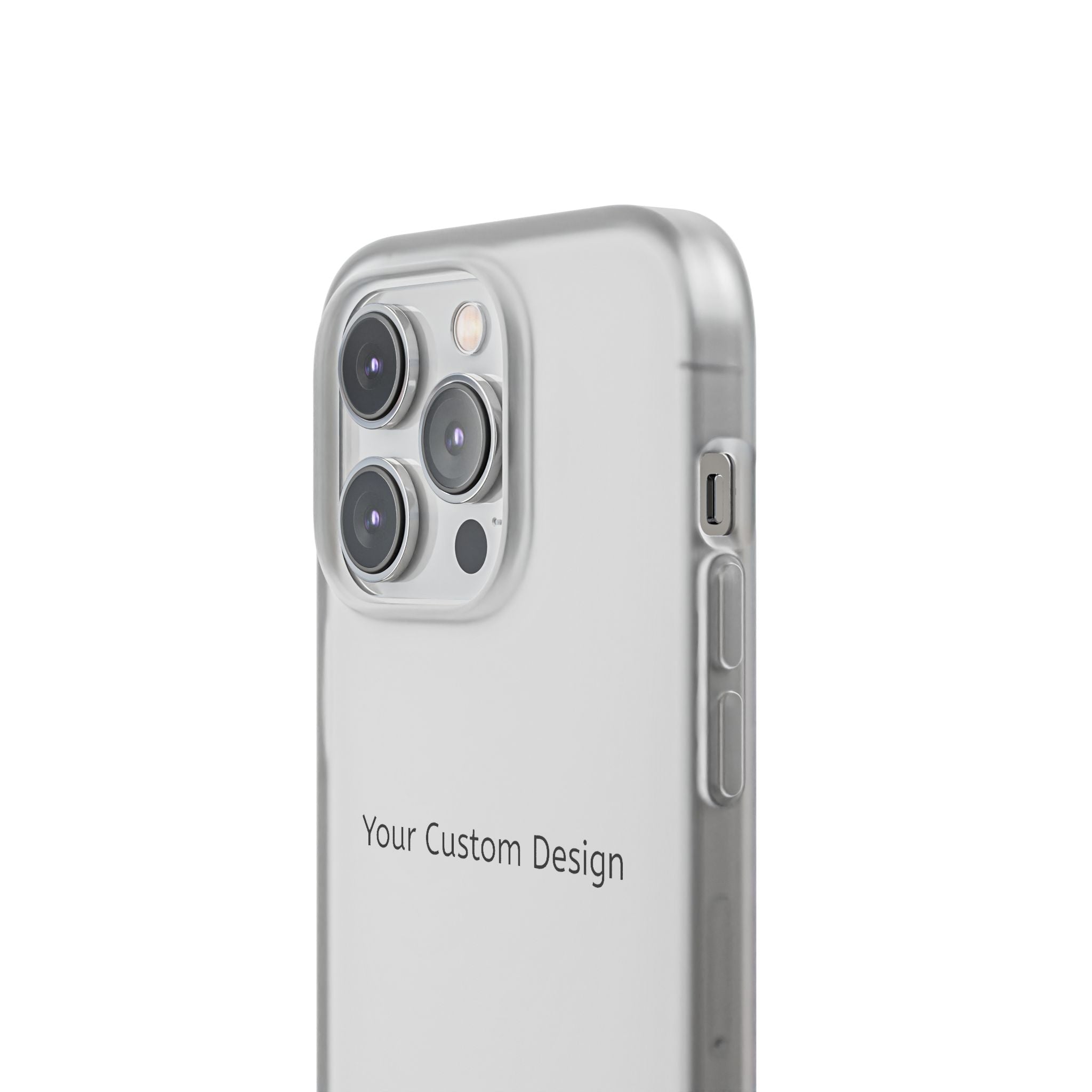 Custom Flexi Phone Case – Slim Clear Protective Phone Cover (Your Custom Design)