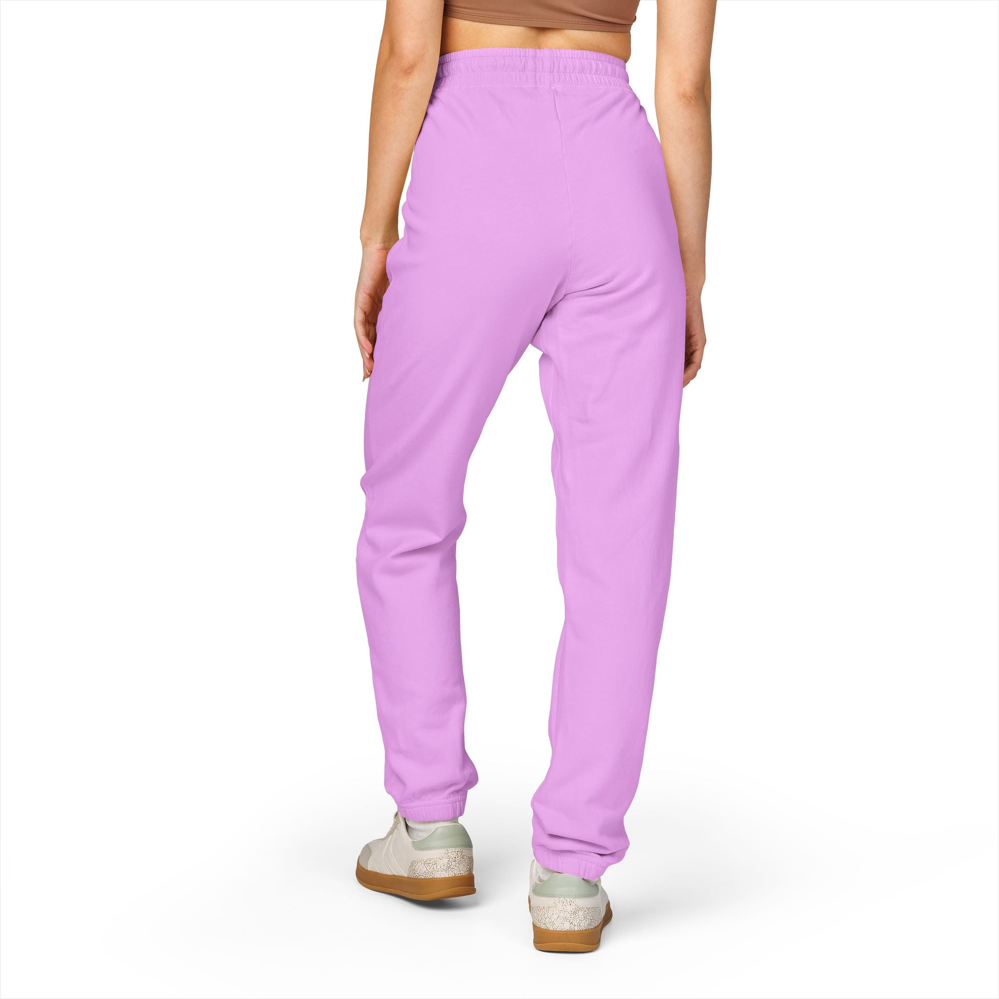 Embroidered Minimal Logo Fleece Sweatpants