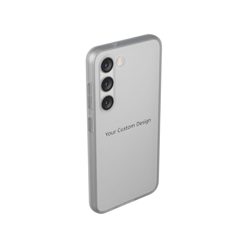 Custom Flexi Phone Case – Slim Clear Protective Phone Cover (Your Custom Design)