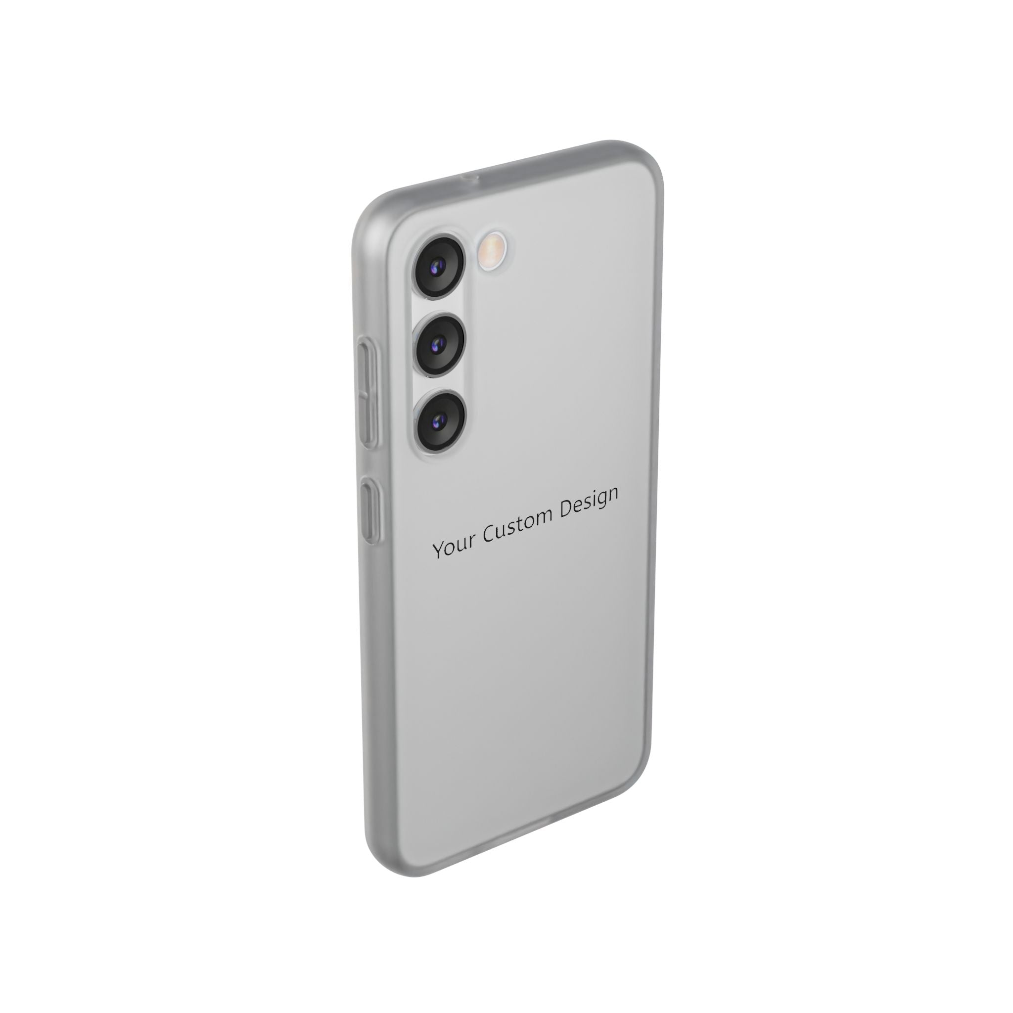 Custom Flexi Phone Case – Slim Clear Protective Phone Cover (Your Custom Design)