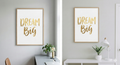 Dream Big Motivational Print - Digital Art