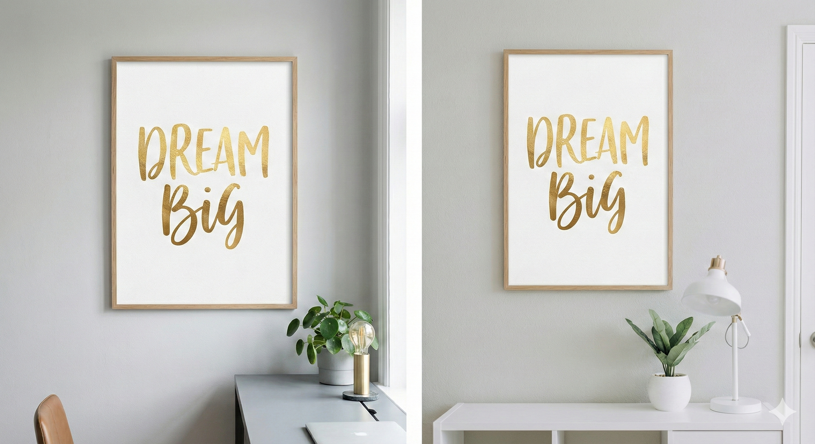Dream Big Motivational Print - Digital Art